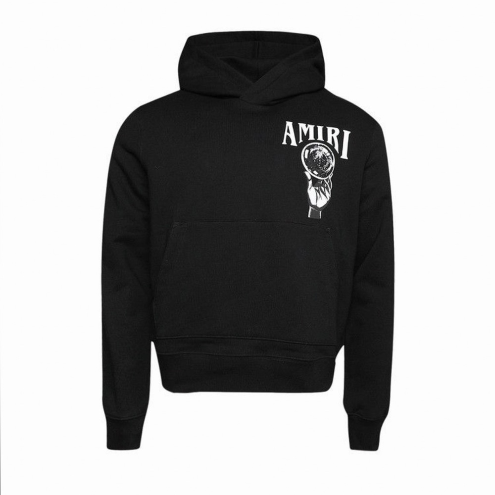 AMIRI Black Graphic Men's Hoodie